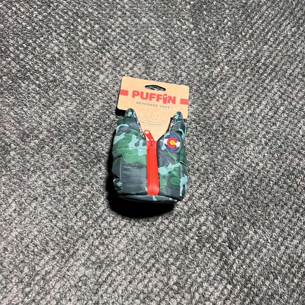 Camo drink holder